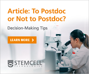 Tips to help you decide whether to pursue a postdoctoral position.