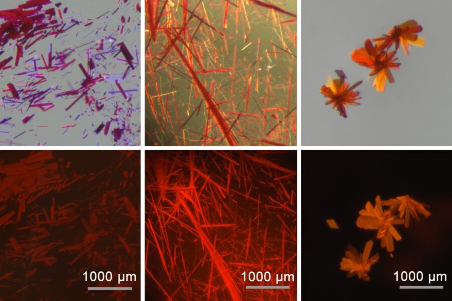 red dye crystals