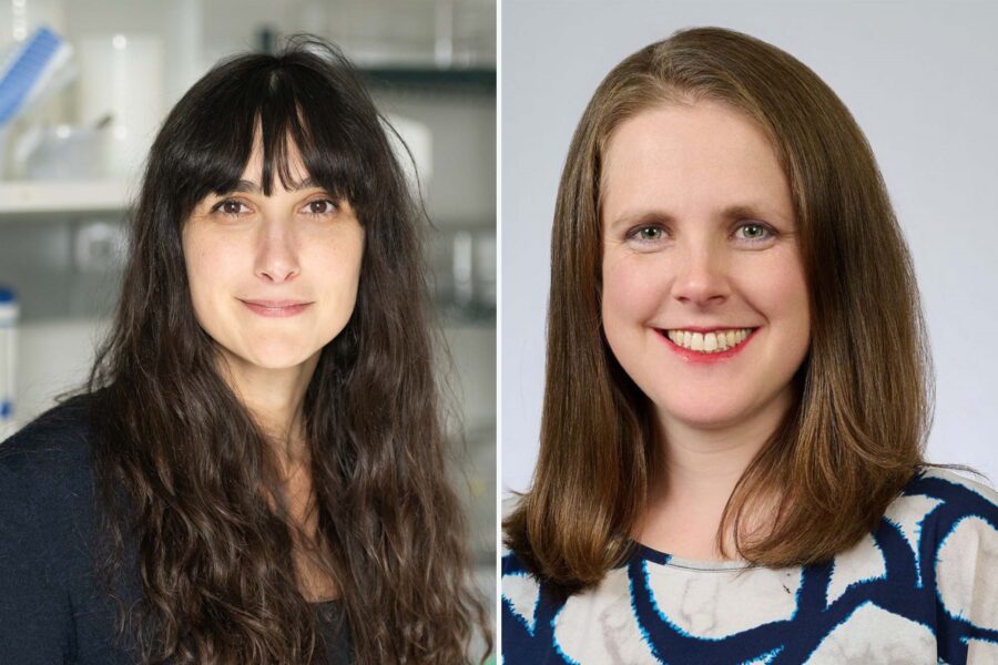 Meg Younger (left) and Julia Bond