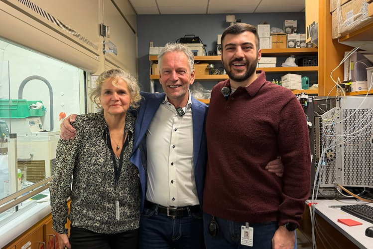 Anastasia Khvorova, Pieter Glijnis, and Hassan Fakih