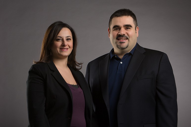 Pietro Cottone and Valentina Sabino