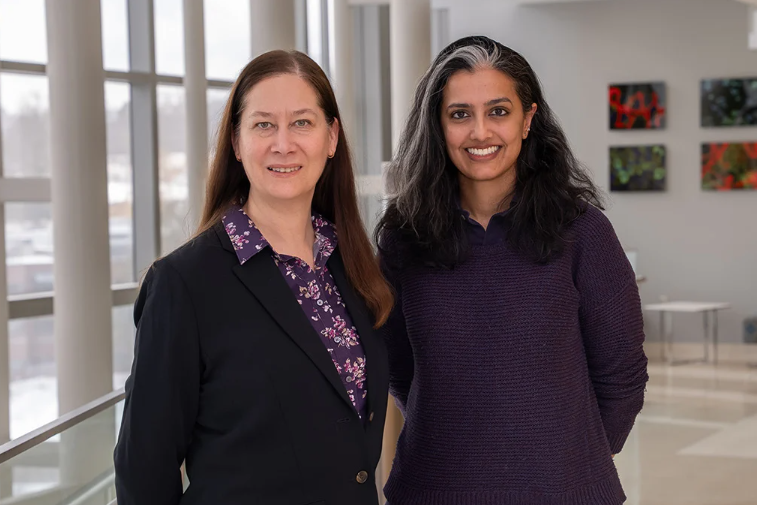 Milena Bogunovic and Sravya Kurapati