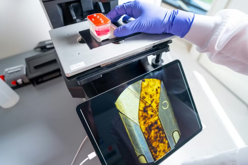 Organ Chips containing astronaut cells