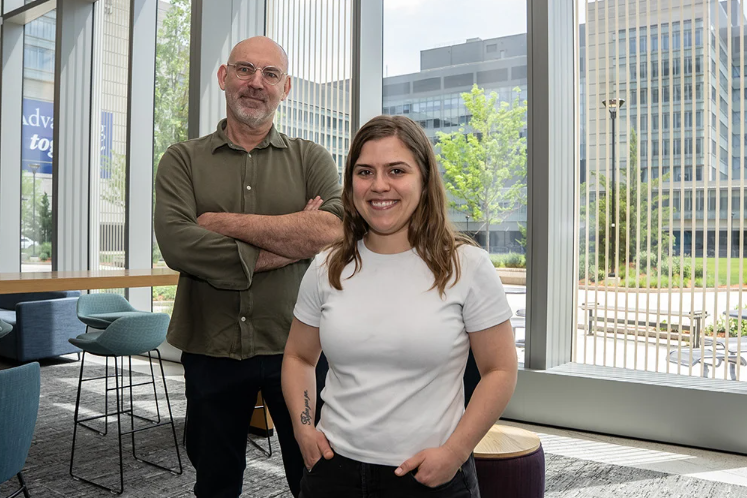 Mark Alkema and Rebekka Anderson
