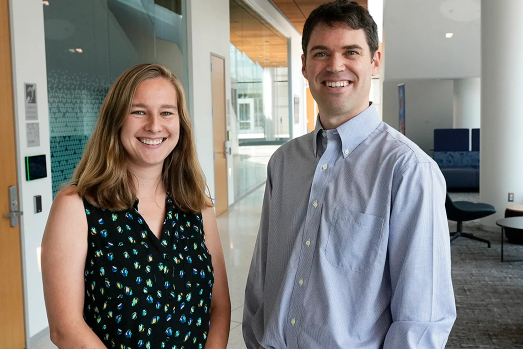 Caitlyn Edwards and Travis Faust